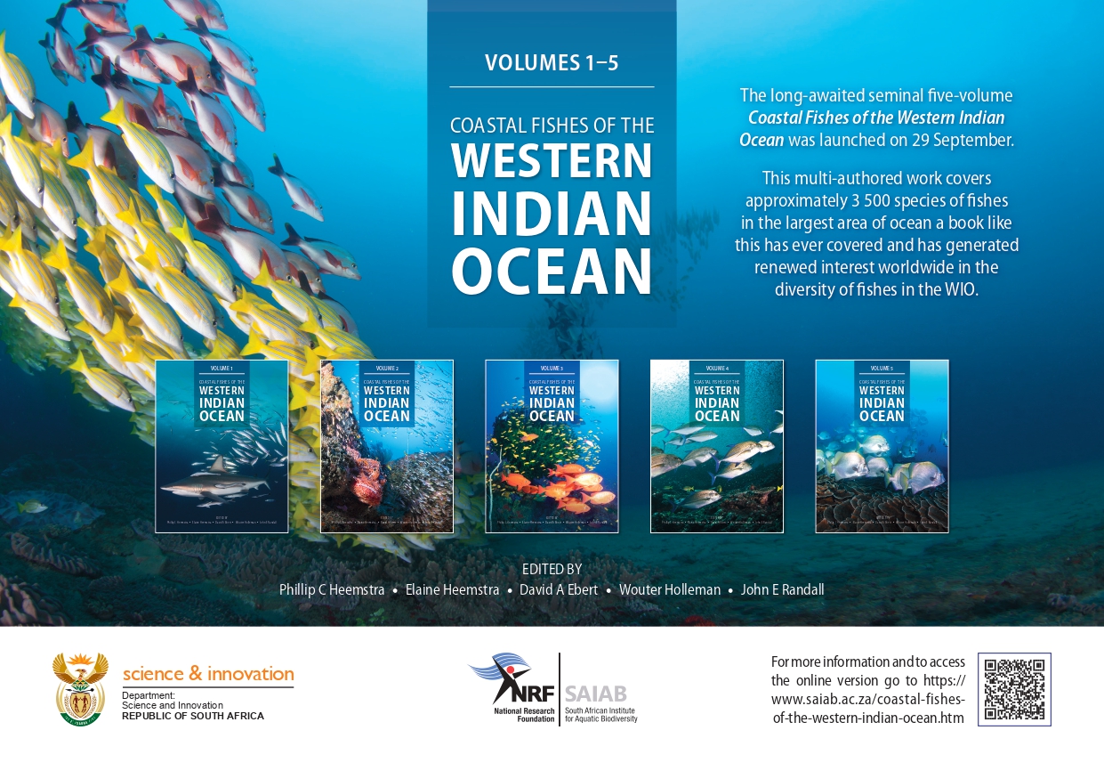 Coastal Fishes of the Western Indian Ocean 5-Volume Publication