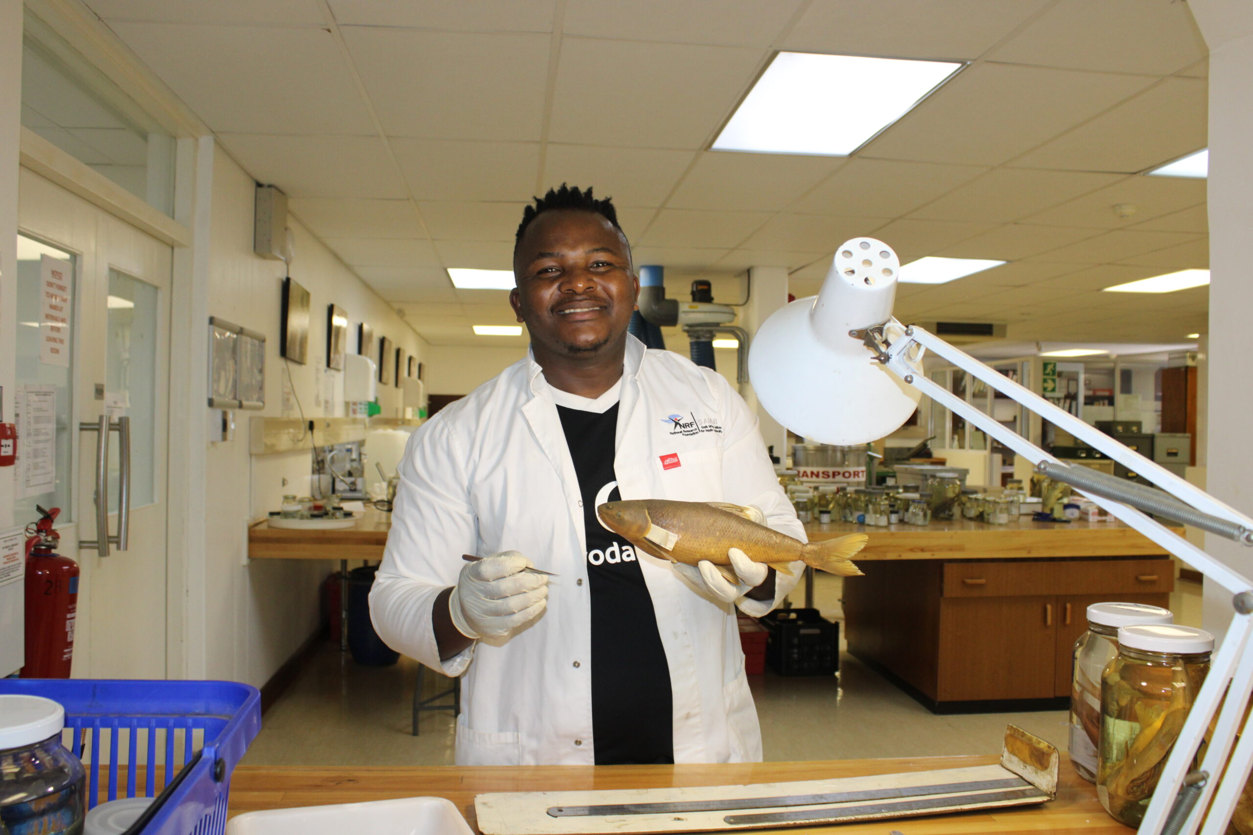 A Proud Former PhD Graduate of NRF-SAIAB Returns As A Visiting Researcher, Focusing on Advancing Freshwater Fish Taxonomy