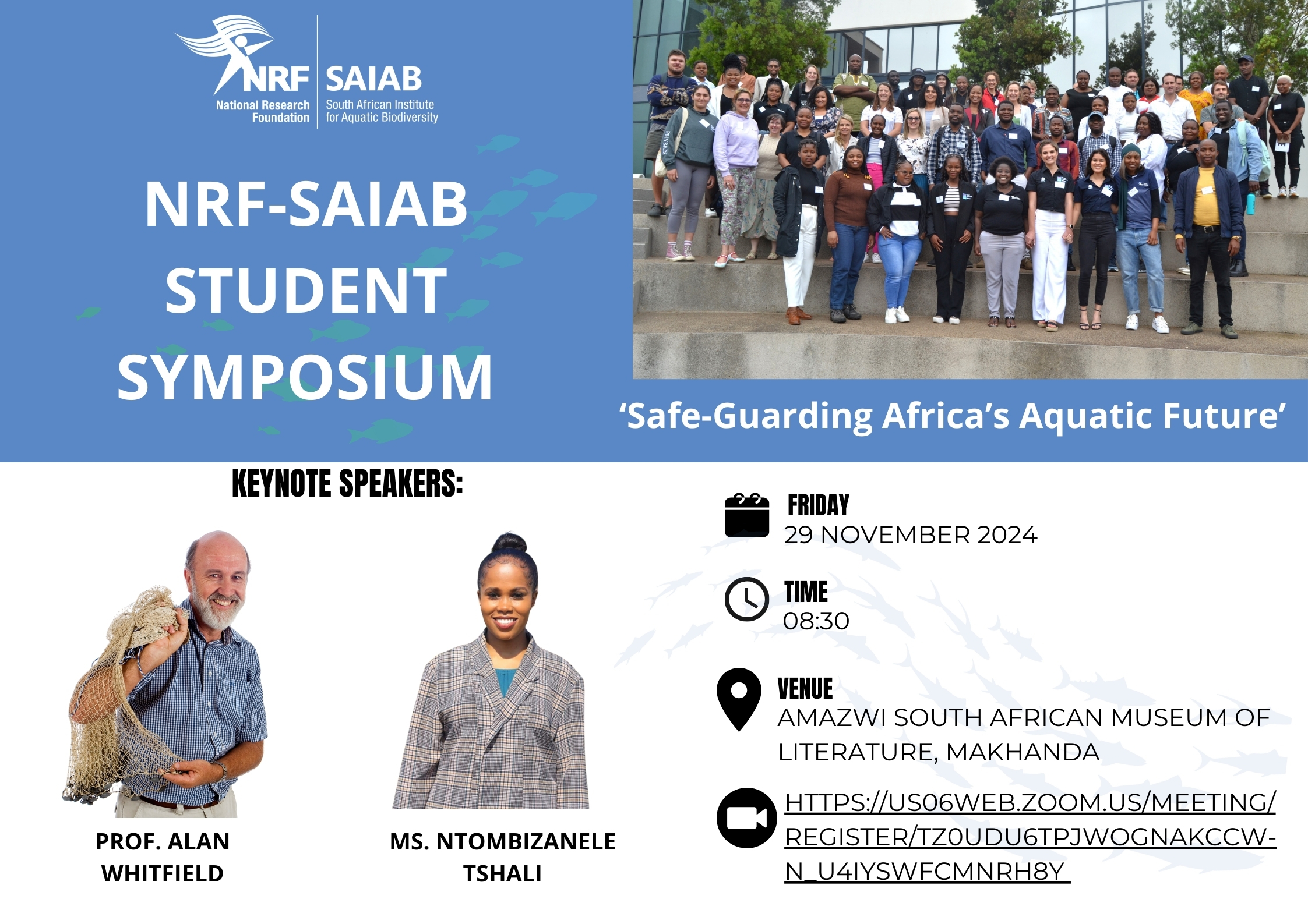 NRF-SAIAB Annual Student Symposium 2024