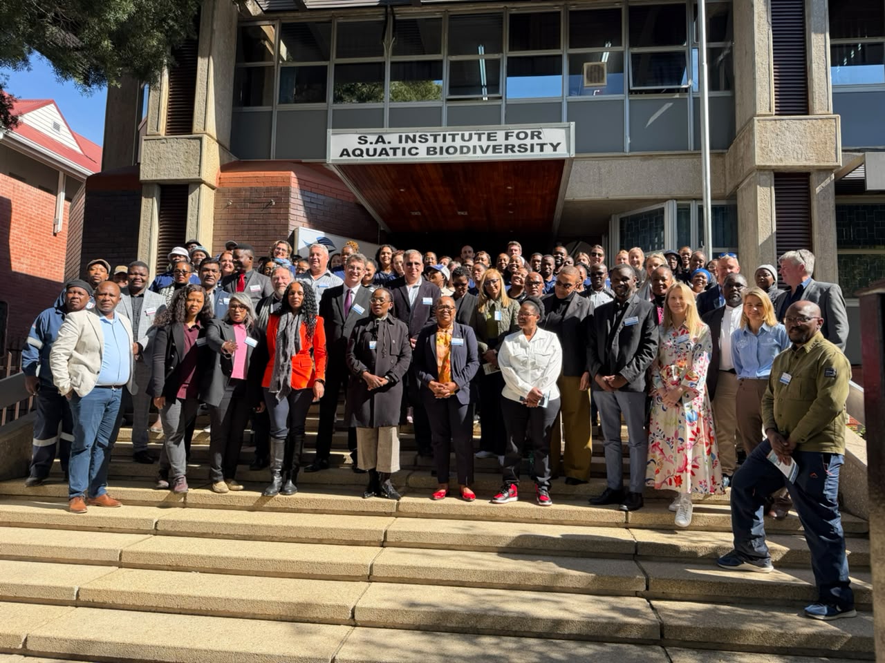 NRF Board visits NRF-SAIAB, experiencing aquatic science, innovation and the people behind the work